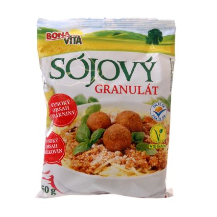 Granulat Sojowy 150 g - Bona Vita - Przecena Krótka Data Minimalnej Trwałości