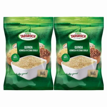 2 x Quinoa Biała (Komosa Ryżowa) FLOWPACK 1 kg - Targroch