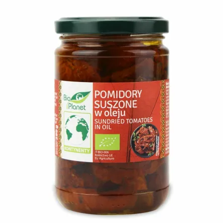 Pomidory Suszone w Oleju Bio 280 g - Bio Planet