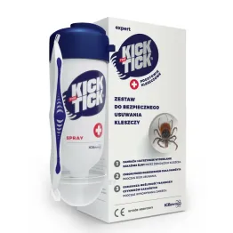 Kick The Tick - Zestaw do Bezpiecznego Usuwania Kleszczy 9 ml - ICB Pharma
