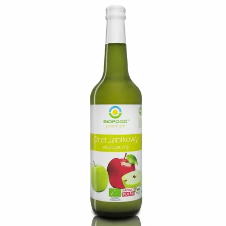Ocet Jabłkowy Niefiltrowany Bio 700 ml - Bio Food