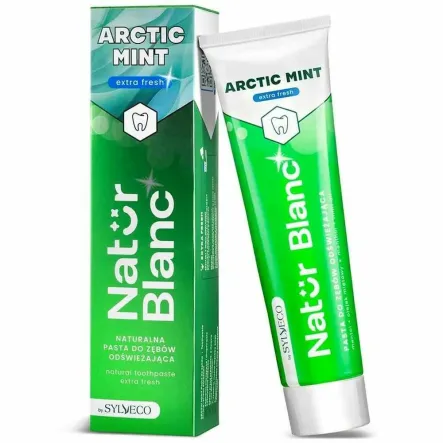 Pasta do Zębów Odświeżająca ARCTIC MINT 100 ml - Sylveco Natur Blanc