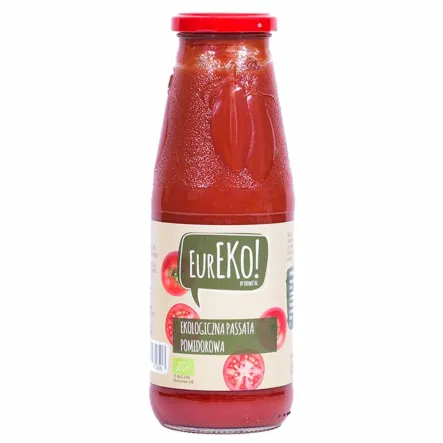 Passata Pomidorowa Bio 680 g - Eureko  -  Bez dodatku soli