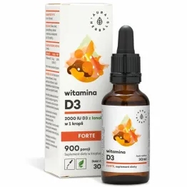 Witamina D3 Forte w Kroplach 30 ml - Aura Herbals