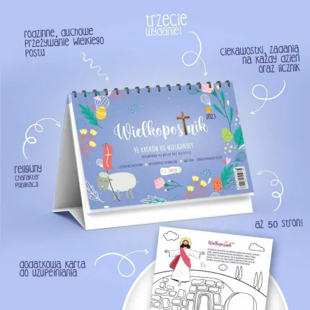 Wielkopostnik 2023 - Przewodnik na Wielki Post Dla Dzieci