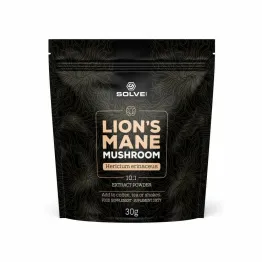 Lion's Mane (Soplówka Jeżowata) 10:1 Mushroom Powder 30 g - Solve