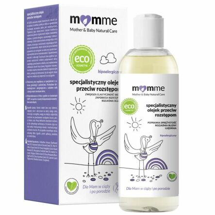 Specjalistyczny Olejek Przeciw Rozstępom 150 ml - MomMe - Wyprzedaż