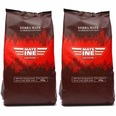 Yerba Mate MATEINE Caffeine+ 1 kg (2 x 500 g)