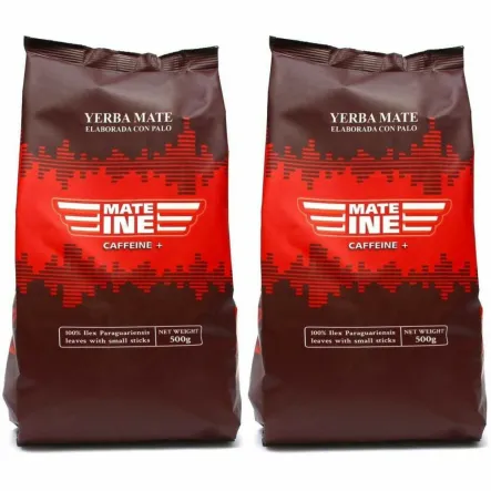 Yerba Mate MATEINE Caffeine+ 1 kg (2 x 500 g)