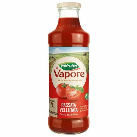 Przecier Pomidorowy na Parze w Butelce 700 g Valfrutta