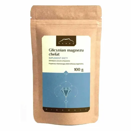 Glicynian Magnezu - Chelat 100 g - Nanga