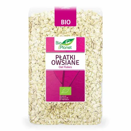 Płatki Owsiane Bio 1 kg  - Bio Planet