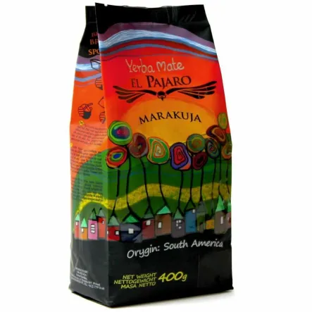 Yerba Mate El Pajaro Marakuja 400 g