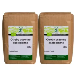 3 x Otręby Pszenne Eko 500 g - Młyn Kopytowa