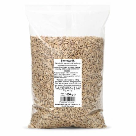 Słonecznik Łuskany 1 kg - Bakalland