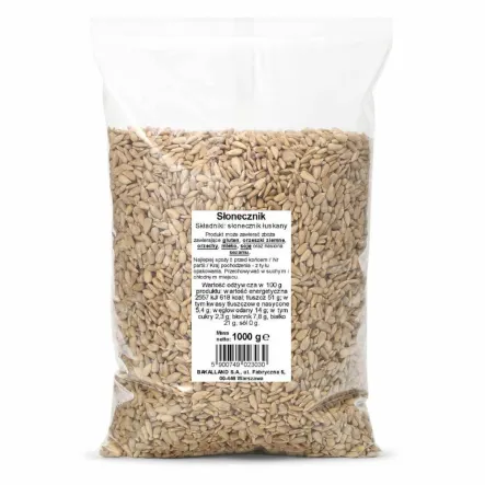 Słonecznik Łuskany 1 kg - Bakalland