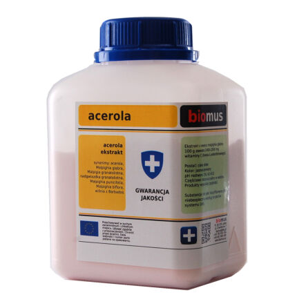 Acerola Witamina C Proszek 250 g Biomus