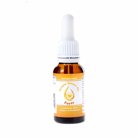 Kropla Słońca Witamina D3 Forte 20 ml - Proved