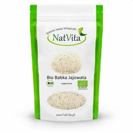 Babka Jajowata Łuski BIO 500 g - NatVita