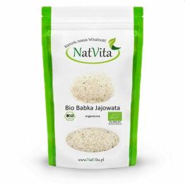 Babka Jajowata Łuski BIO 500 g - NatVita