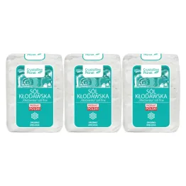 3 x Sól Kłodawska Drobno Mielona 600 g - Crystalline Planet