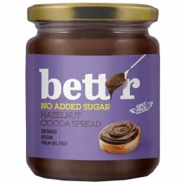 Krem Orzechowo - Kakaowy Bez Dodatku Cukru Bio 250 g - Bett'R