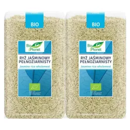 2 x Ryż Jaśminowy Pełnoziarnisty Bio 1 kg Bio Planet