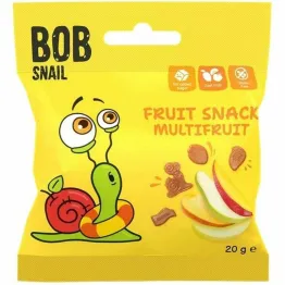 Przekąska Wieloowocowa Bez Dodatku Cukru 20 g - Bob Snail