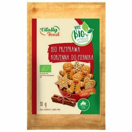 Przyprawa Korzenna do Pierników BIO 30 g - Vitally Food