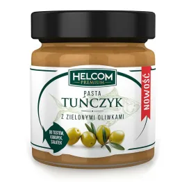 Pasta z Tuńczyka z Zielonymi Oliwkami 180 g - Helcom