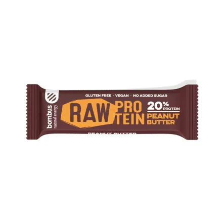 Baton RAW PROTEIN z Masłem Orzechowym Bezglutenowy 50 g