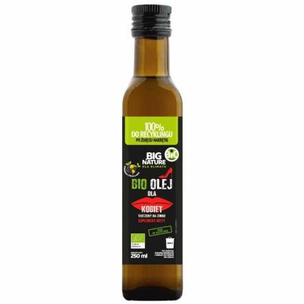 Bio Olej Dla Kobiet Tłoczony Na Zimno 250 ml - Big Nature