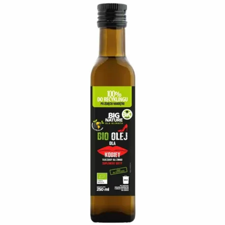 Bio Olej Dla Kobiet Tłoczony Na Zimno 250 ml - Big Nature