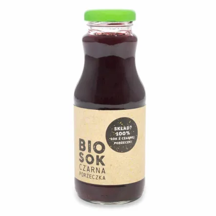 Sok z Czarnej Porzeczki Bio 250 ml - Owocowe Smaki