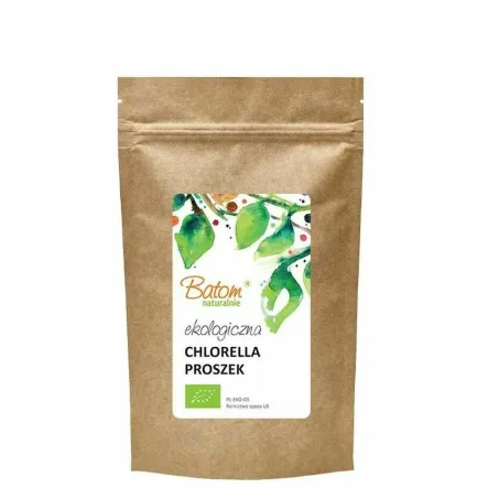 Chlorella Proszek Bio 100 g - BATOM