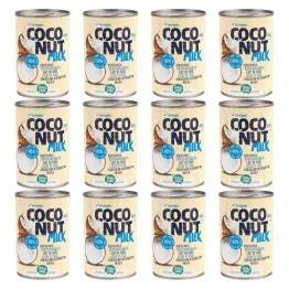 Zestaw 12 x Napój Kokosowy Coconut Milk Bio 400 ml Terrasana 