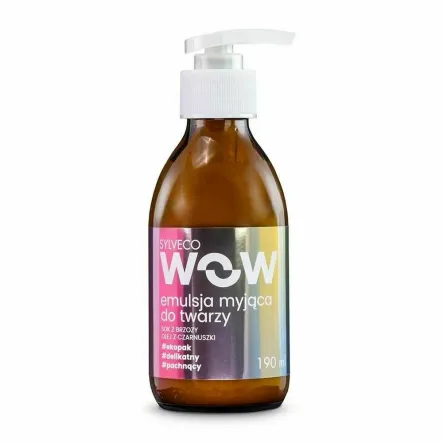 WOW Emulsja Myjąca do Twarzy 190 ml - Sylveco