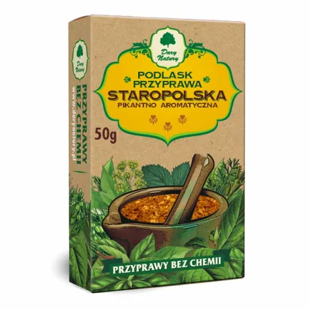 Staropolska Podlaska Przyprawa (Pikantno - Aromatyczna) 50 g - Dary Natury