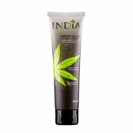 Krem do Rąk Ochronny z Olejem z Konopi 100 ml - India