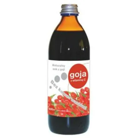 Sok z Goji z Witaminą C 500 ml - Donum Naturea- Goja Owoce Sok