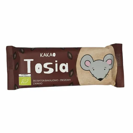 Baton Bakaliowo - Zbożowy z Kakao Bez Dodatku Cukru Bio 37 g - Helpa