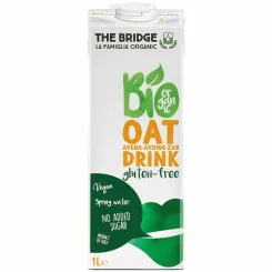 Napój Owsiany Bez Dodatku Cukrów Bez Glutenu Bio 1 l - The Bridge