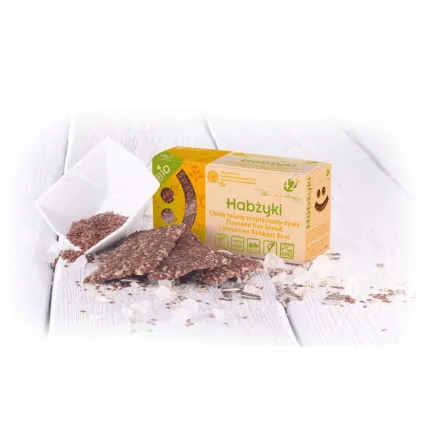 Habżyki Chleb Niepieczony Lniany Słonecznik Len Bio Bg 70g-42