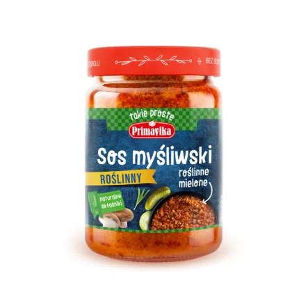 Sos Myśliwski Roślinny 300 g - Primavika - Przecena Krótka Data Minimalnej Trwałości