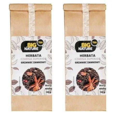 2 x Herbata Czarna SUPERIOR GRZANIEC ZAMKOWY 100 g - Big Nature