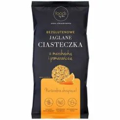 Ciasteczka Jaglane z Marchewką i Pomarańczą Bezglutenowe 100 g - Foods by Ann