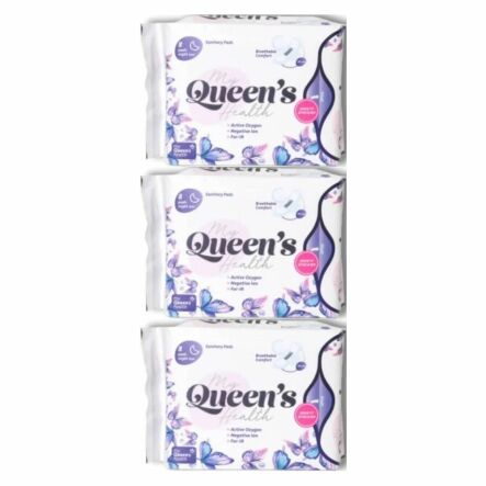 3 x Podpaski Nocne 8 Sztuk - Queen's Health