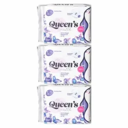 3 x Podpaski Nocne 8 Sztuk - Queen's Health