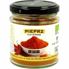 Pieprz Cayenne Bezglutenowy BIO 85 g - Pięć Przemian