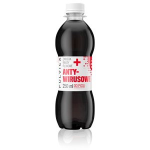 Czarna Woda Antywirusowa 250 ml -  Fulvica - Przecena Krótka Data Minimalnej Trwałości